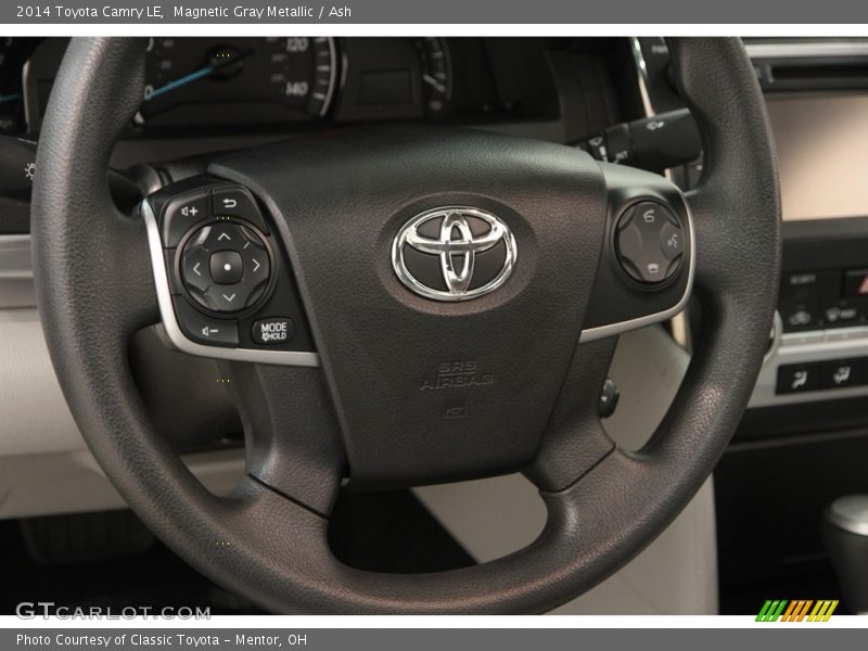 Magnetic Gray Metallic / Ash 2014 Toyota Camry LE