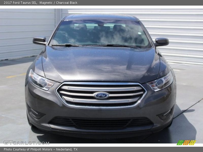 Magnetic / Charcoal Black 2017 Ford Taurus SEL