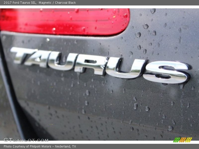 Magnetic / Charcoal Black 2017 Ford Taurus SEL