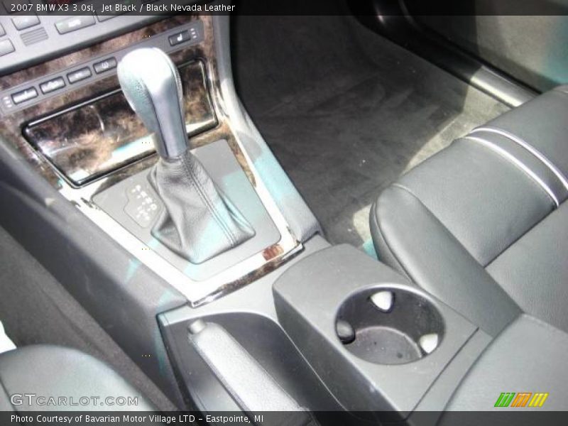 Jet Black / Black Nevada Leather 2007 BMW X3 3.0si