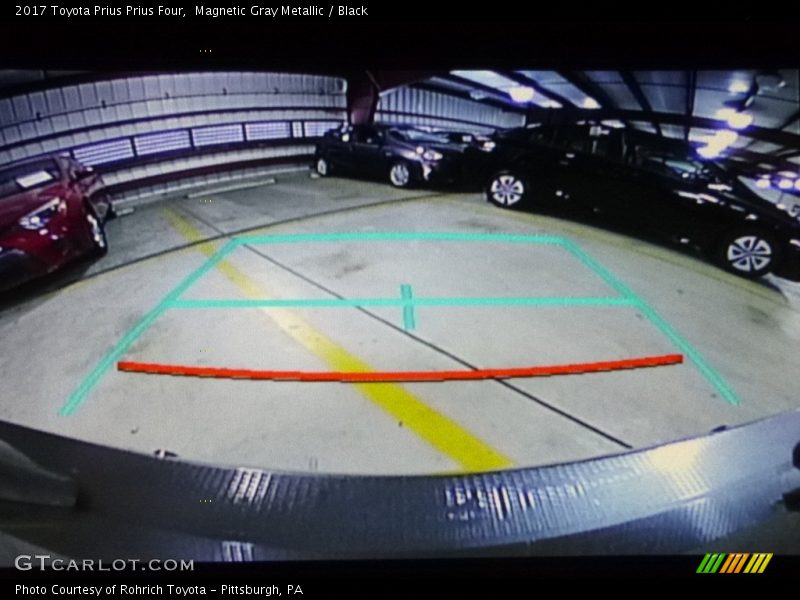 Magnetic Gray Metallic / Black 2017 Toyota Prius Prius Four