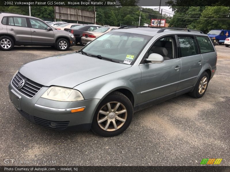 Mojave Beige Metallic / Black 2002 Volkswagen Passat GLS Sedan