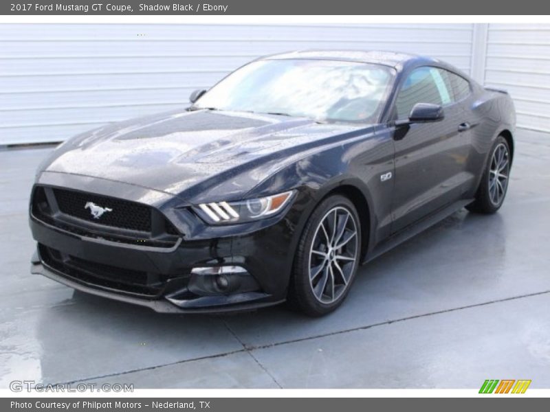 Shadow Black / Ebony 2017 Ford Mustang GT Coupe