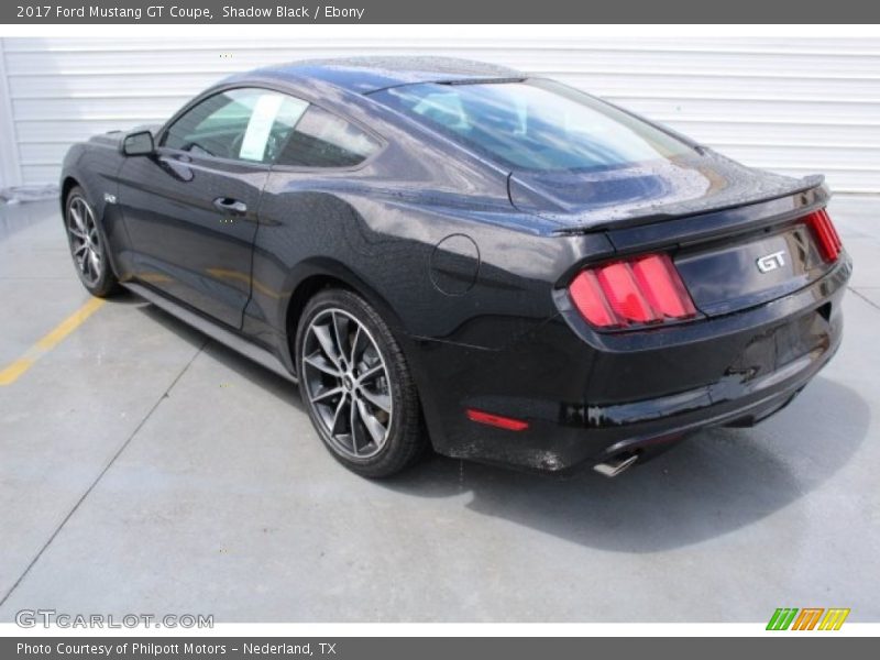 Shadow Black / Ebony 2017 Ford Mustang GT Coupe