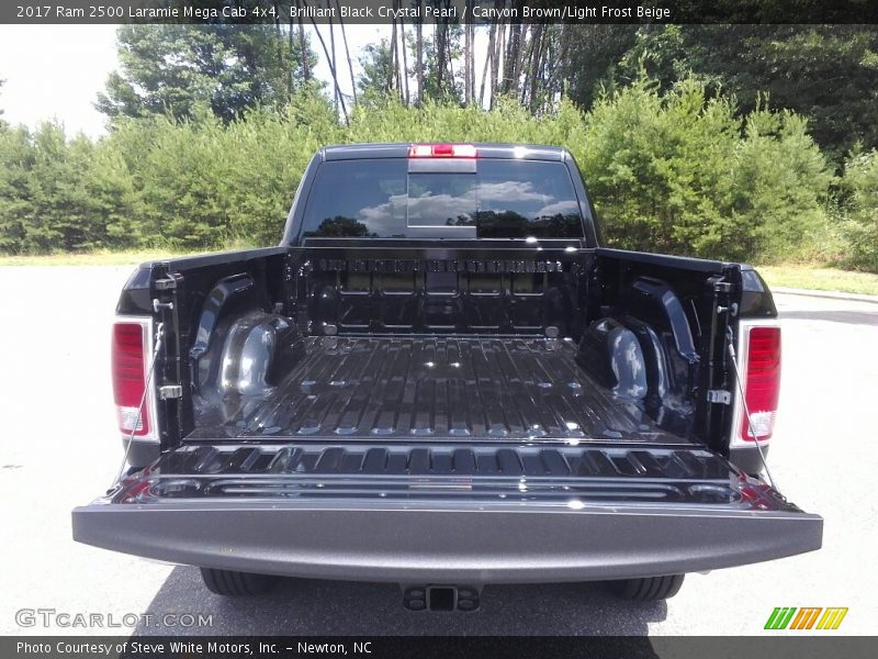 Brilliant Black Crystal Pearl / Canyon Brown/Light Frost Beige 2017 Ram 2500 Laramie Mega Cab 4x4