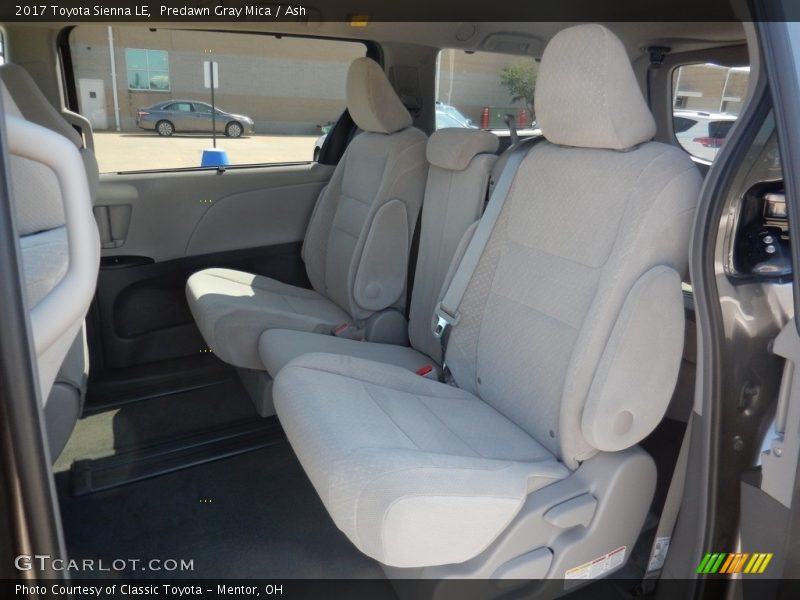 Predawn Gray Mica / Ash 2017 Toyota Sienna LE