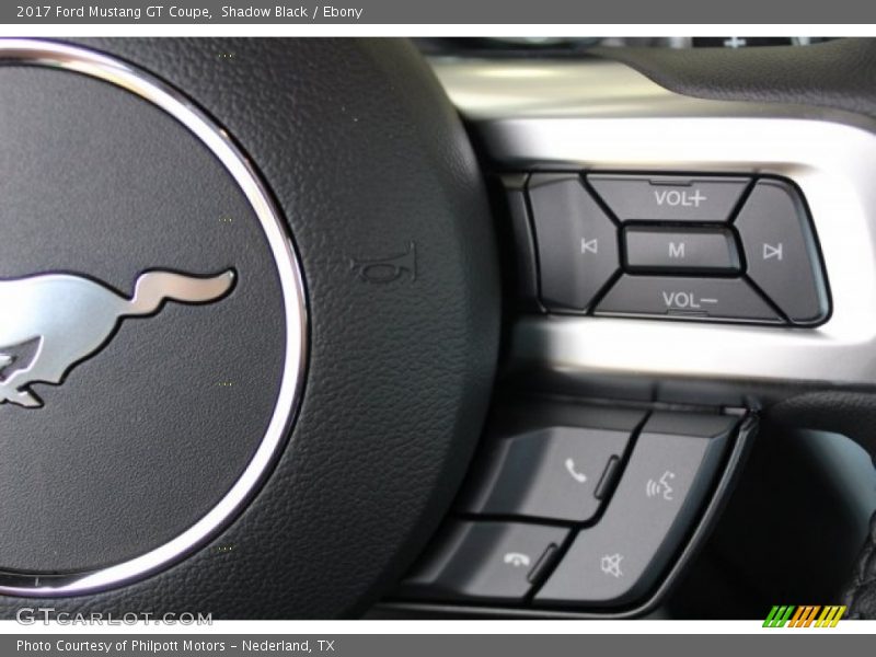 Shadow Black / Ebony 2017 Ford Mustang GT Coupe