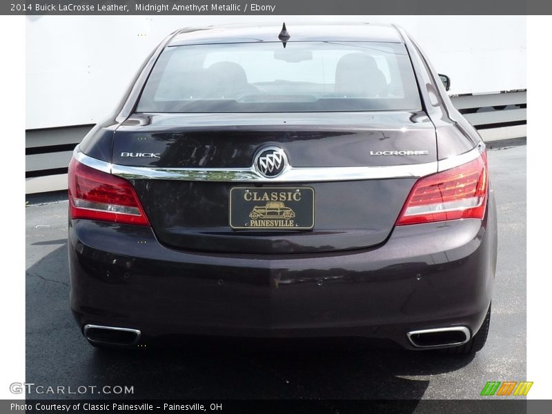 Midnight Amethyst Metallic / Ebony 2014 Buick LaCrosse Leather