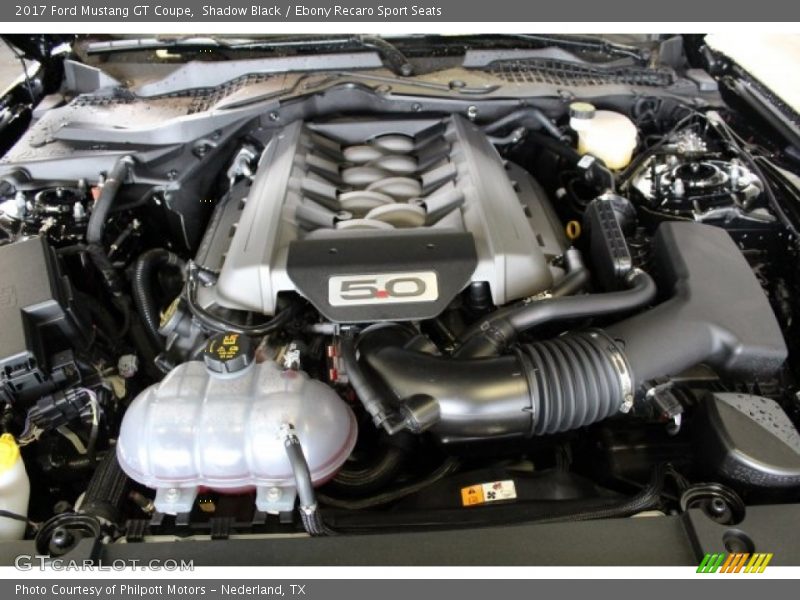 Shadow Black / Ebony Recaro Sport Seats 2017 Ford Mustang GT Coupe