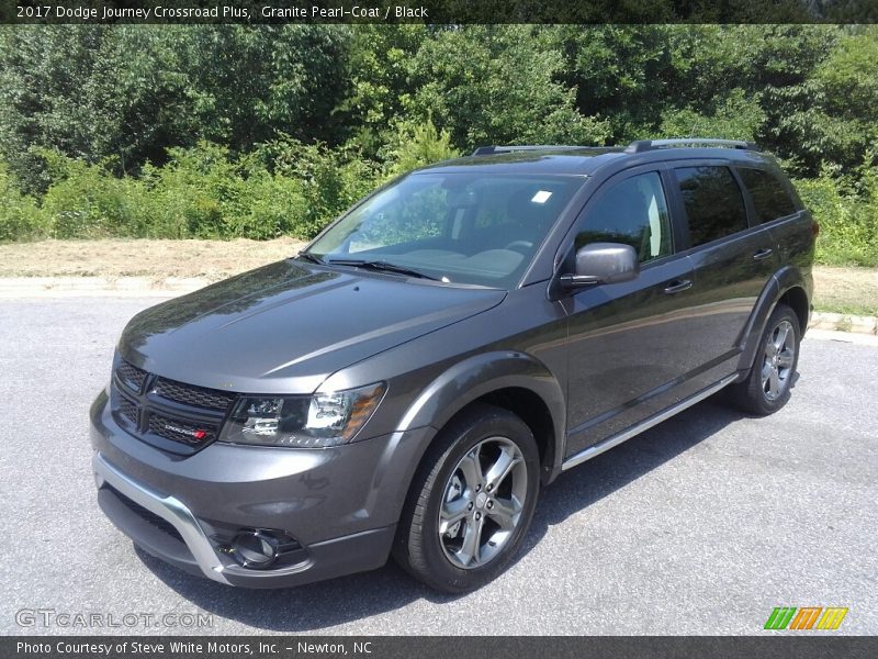 Granite Pearl-Coat / Black 2017 Dodge Journey Crossroad Plus