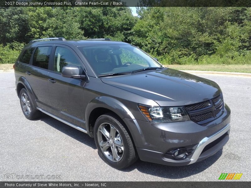 Granite Pearl-Coat / Black 2017 Dodge Journey Crossroad Plus