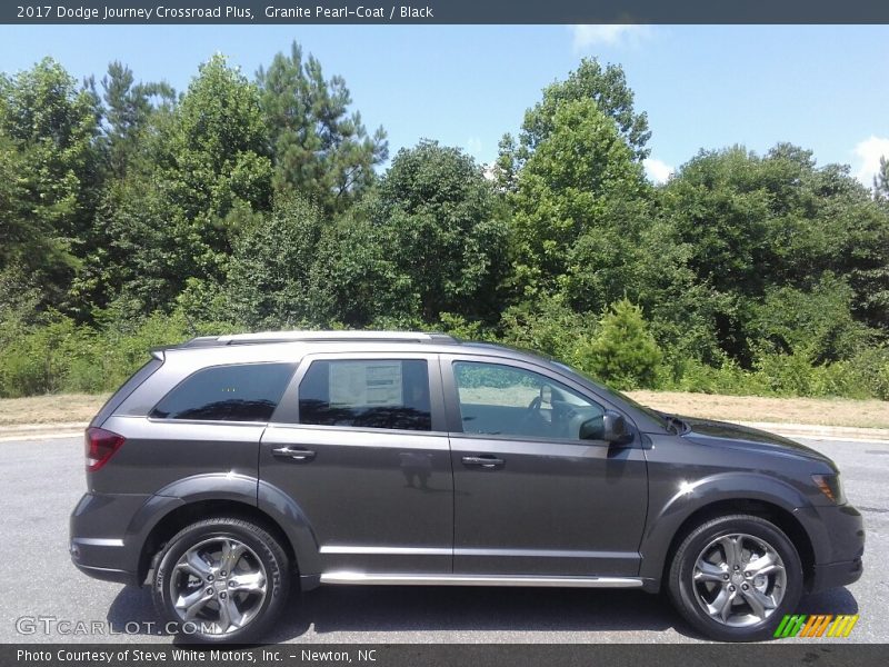 Granite Pearl-Coat / Black 2017 Dodge Journey Crossroad Plus
