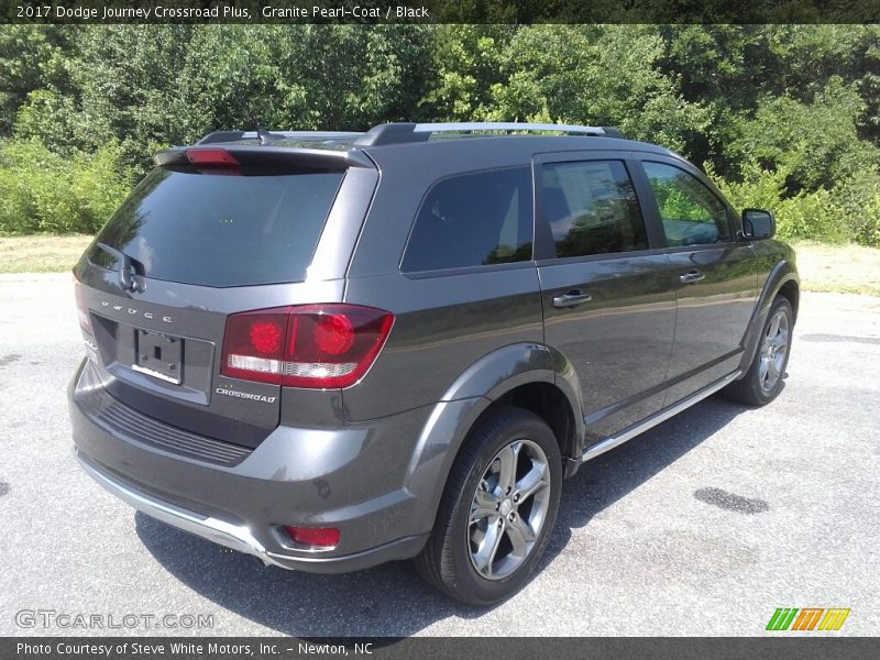 Granite Pearl-Coat / Black 2017 Dodge Journey Crossroad Plus