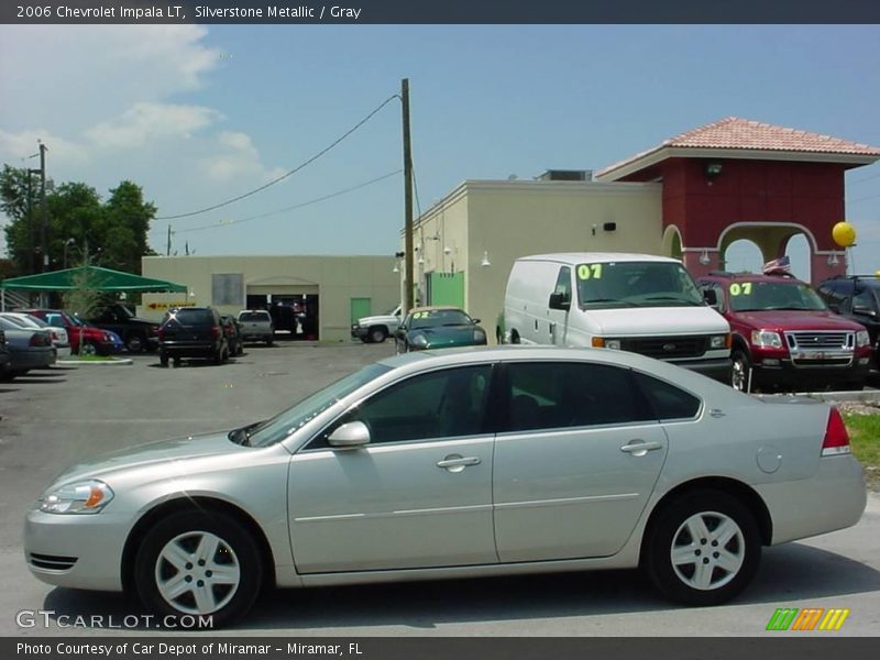 Silverstone Metallic / Gray 2006 Chevrolet Impala LT