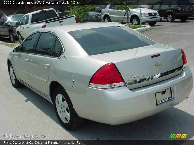 Silverstone Metallic / Gray 2006 Chevrolet Impala LT