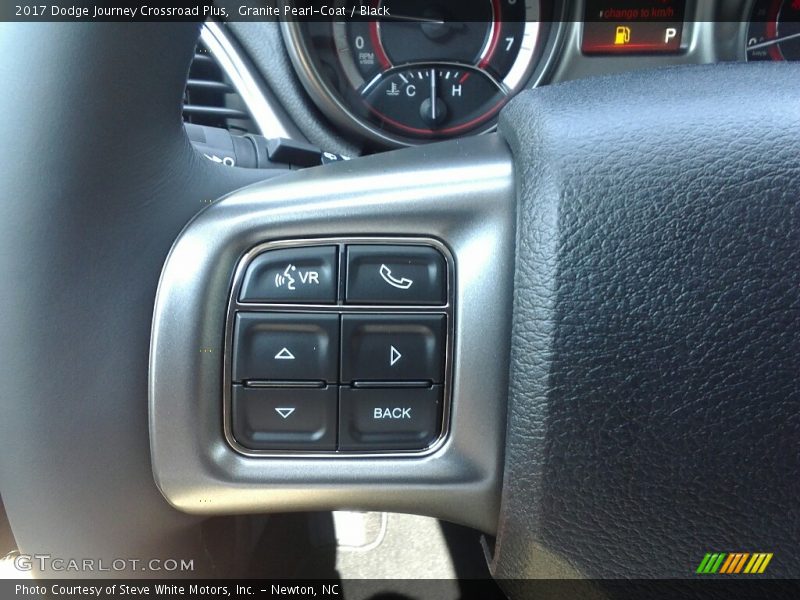 Granite Pearl-Coat / Black 2017 Dodge Journey Crossroad Plus