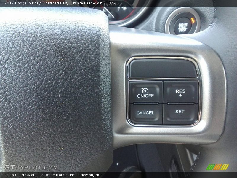 Granite Pearl-Coat / Black 2017 Dodge Journey Crossroad Plus