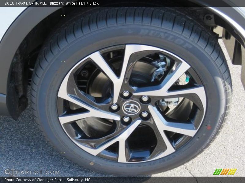 Blizzard White Pearl / Black 2018 Toyota C-HR XLE