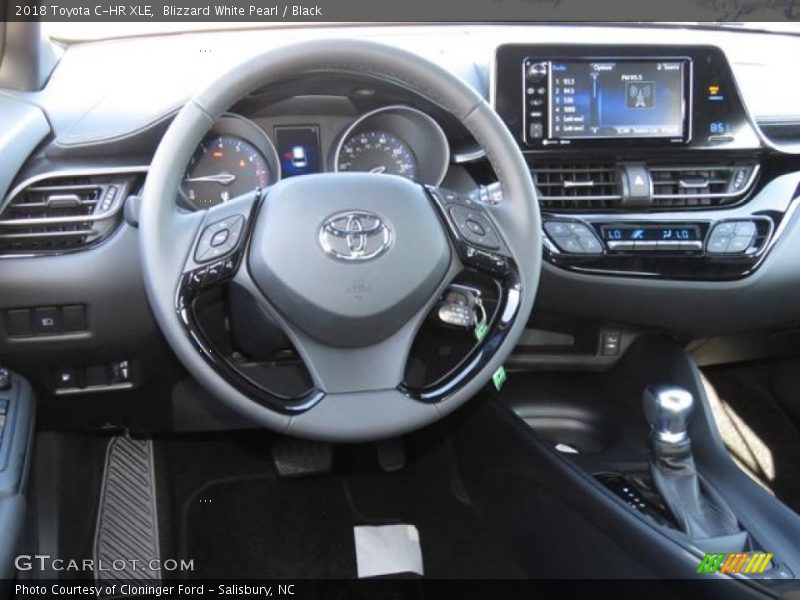 Blizzard White Pearl / Black 2018 Toyota C-HR XLE