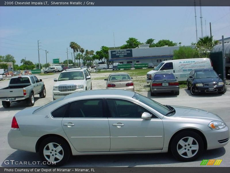Silverstone Metallic / Gray 2006 Chevrolet Impala LT