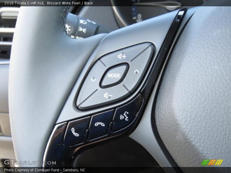 Blizzard White Pearl / Black 2018 Toyota C-HR XLE