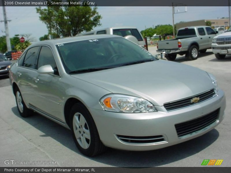 Silverstone Metallic / Gray 2006 Chevrolet Impala LT
