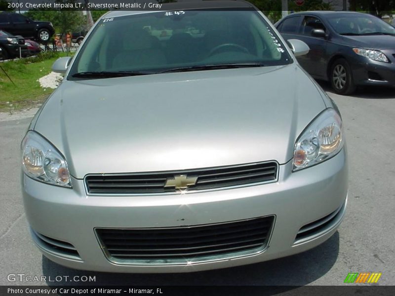 Silverstone Metallic / Gray 2006 Chevrolet Impala LT