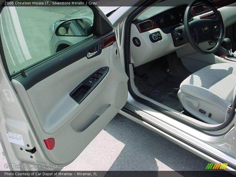 Silverstone Metallic / Gray 2006 Chevrolet Impala LT