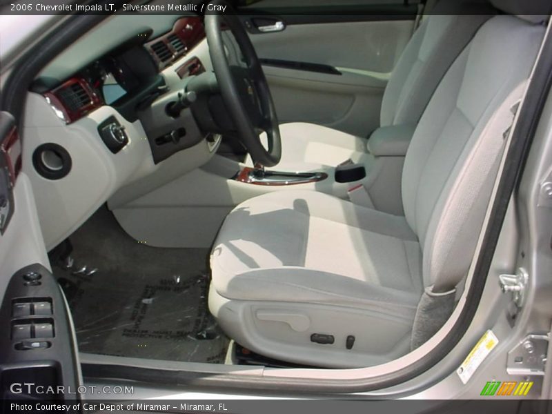 Silverstone Metallic / Gray 2006 Chevrolet Impala LT
