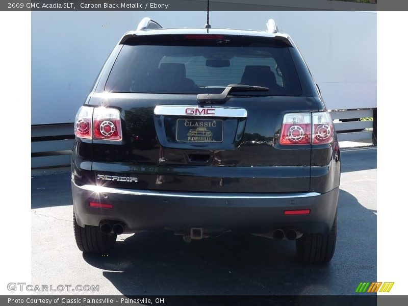 Carbon Black Metallic / Ebony 2009 GMC Acadia SLT