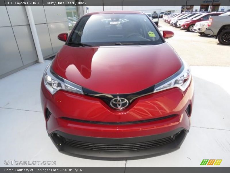 Ruby Flare Pearl / Black 2018 Toyota C-HR XLE