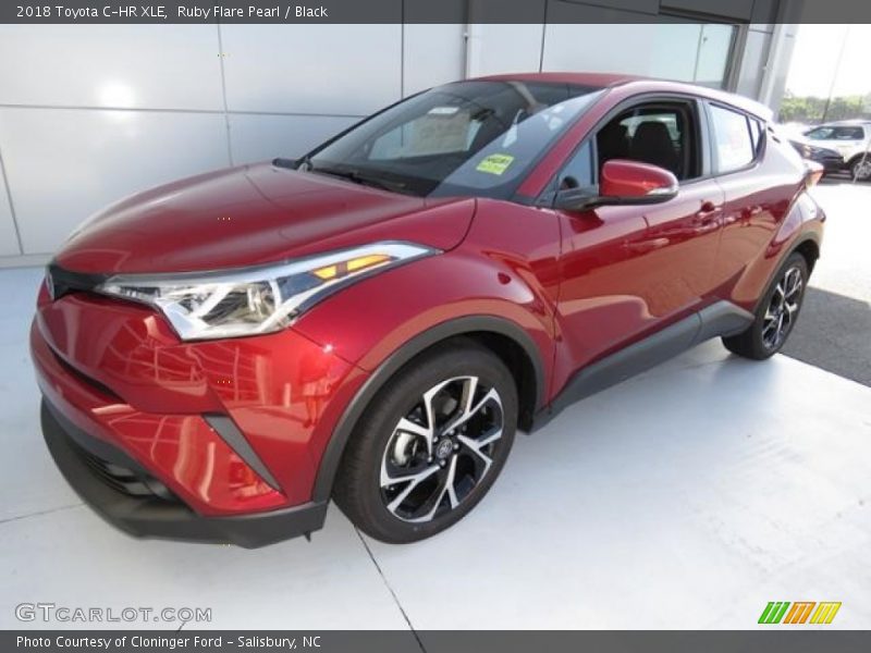 Ruby Flare Pearl / Black 2018 Toyota C-HR XLE