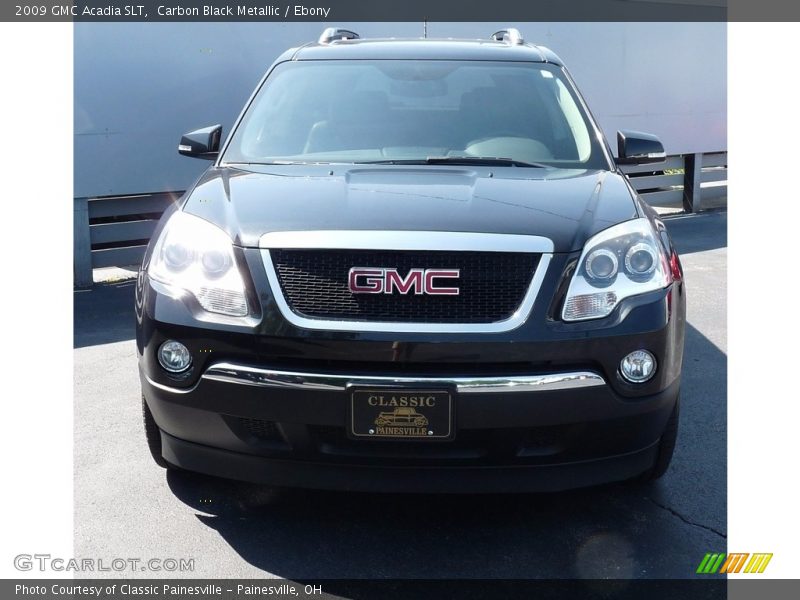 Carbon Black Metallic / Ebony 2009 GMC Acadia SLT