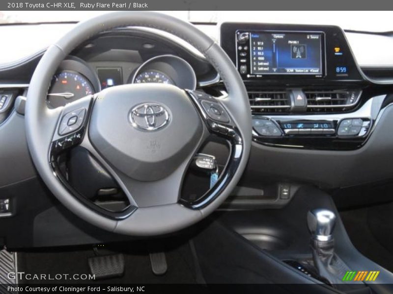 Ruby Flare Pearl / Black 2018 Toyota C-HR XLE