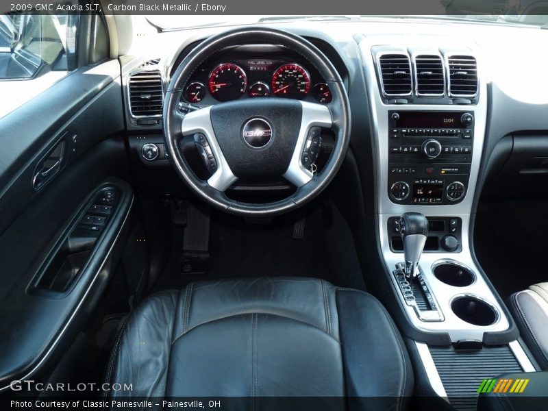 Carbon Black Metallic / Ebony 2009 GMC Acadia SLT