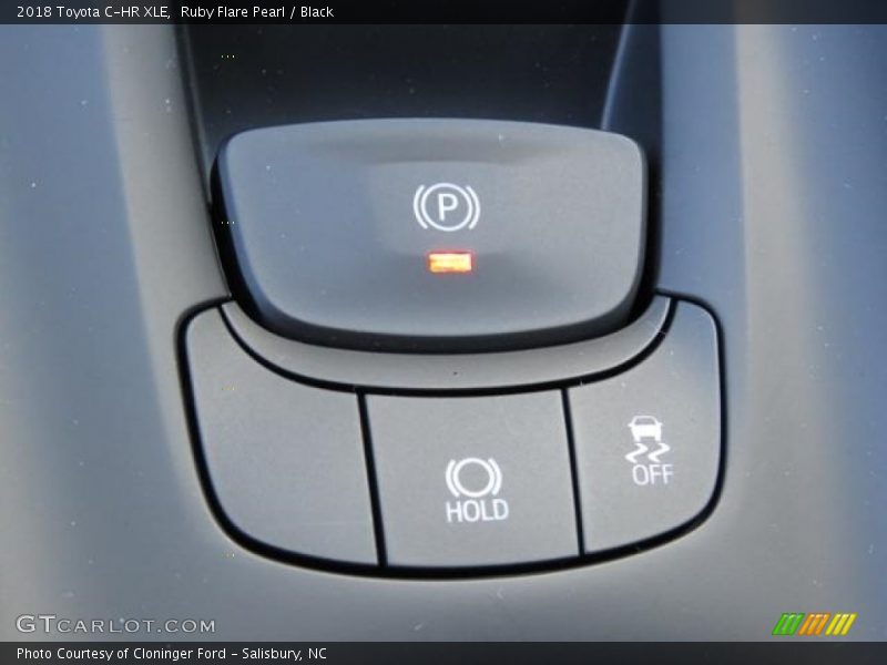 Ruby Flare Pearl / Black 2018 Toyota C-HR XLE