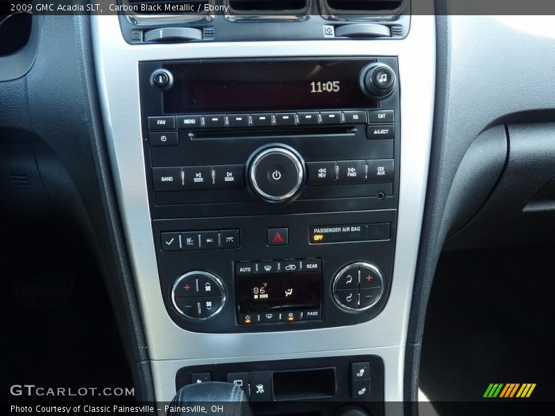 Carbon Black Metallic / Ebony 2009 GMC Acadia SLT