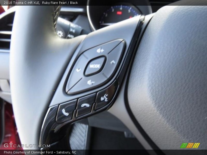 Ruby Flare Pearl / Black 2018 Toyota C-HR XLE