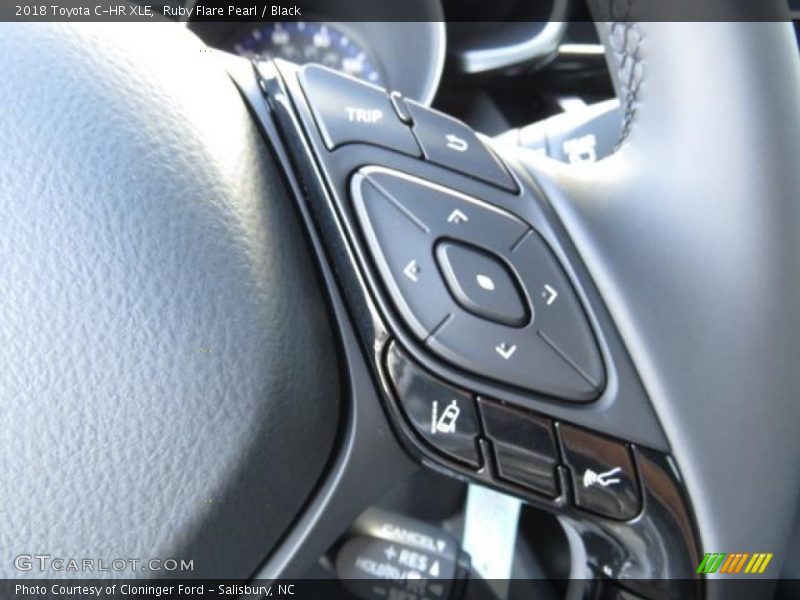 Ruby Flare Pearl / Black 2018 Toyota C-HR XLE