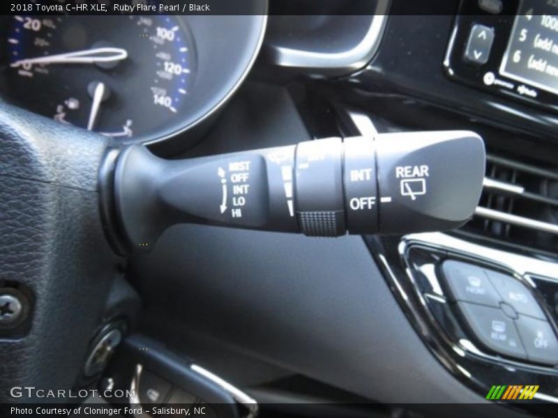 Ruby Flare Pearl / Black 2018 Toyota C-HR XLE