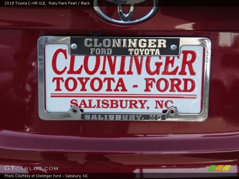 Ruby Flare Pearl / Black 2018 Toyota C-HR XLE