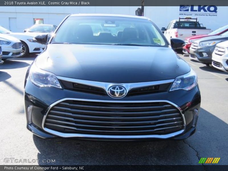 Cosmic Gray Mica / Black 2018 Toyota Avalon XLE