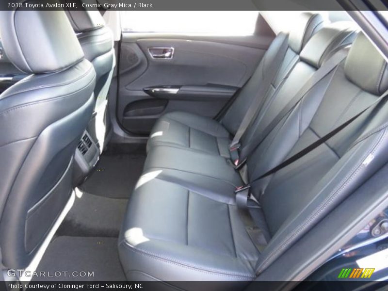 Cosmic Gray Mica / Black 2018 Toyota Avalon XLE