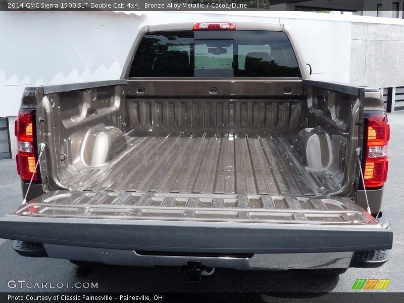 Bronze Alloy Metallic / Cocoa/Dune 2014 GMC Sierra 1500 SLT Double Cab 4x4