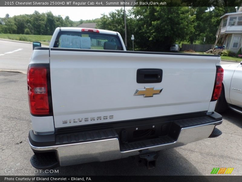 Summit White / Jet Black/Dark Ash 2015 Chevrolet Silverado 2500HD WT Regular Cab 4x4