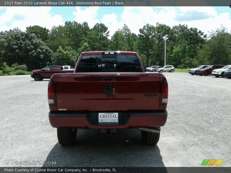 Delmonico Red Pearl / Black 2017 Ram 2500 Laramie Mega Cab 4x4