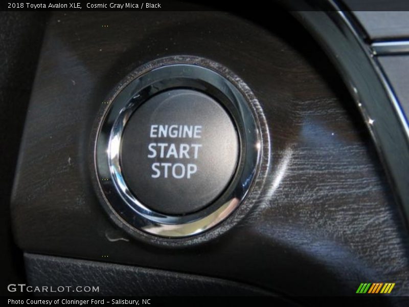 Cosmic Gray Mica / Black 2018 Toyota Avalon XLE