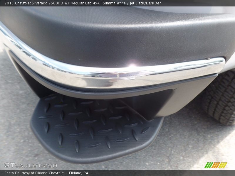 Summit White / Jet Black/Dark Ash 2015 Chevrolet Silverado 2500HD WT Regular Cab 4x4