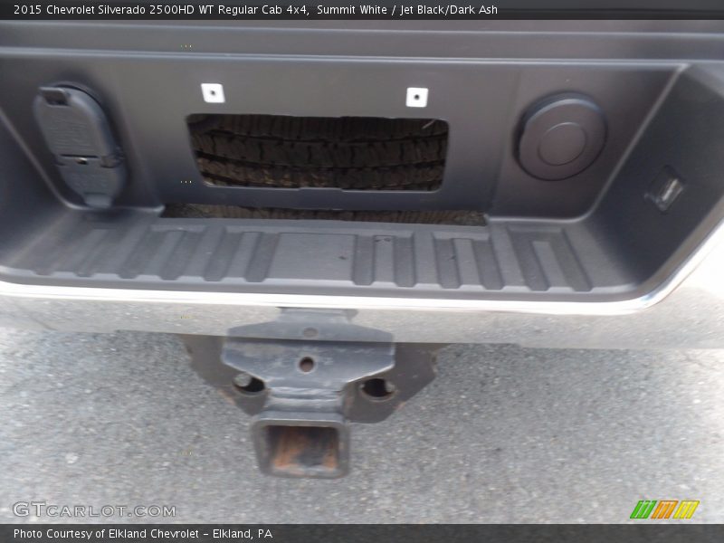 Summit White / Jet Black/Dark Ash 2015 Chevrolet Silverado 2500HD WT Regular Cab 4x4