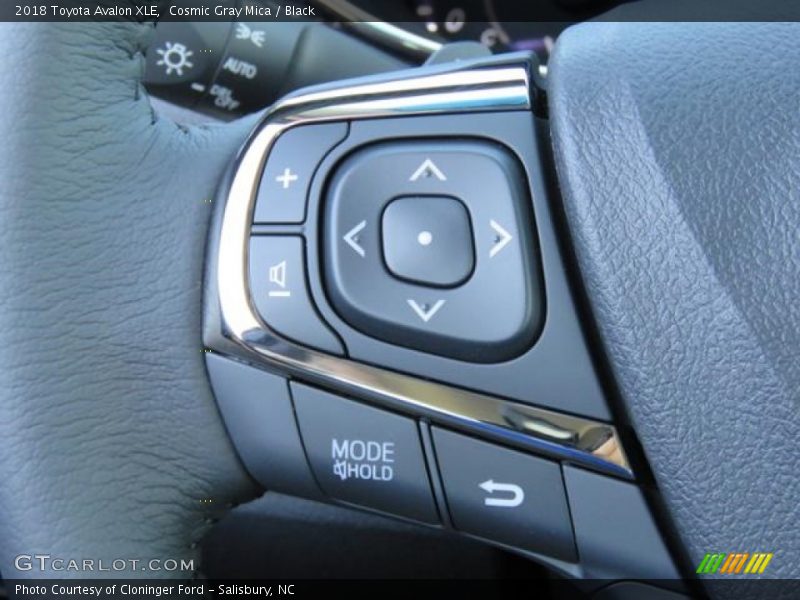 Cosmic Gray Mica / Black 2018 Toyota Avalon XLE